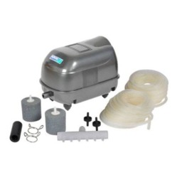 Hozelock Air Pump & Accessories Including Hose & Air Stone and Check Valve Black, 1500 Litres Per Hour