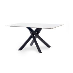 Premium Bramwell 160cm White Marble Dining Table