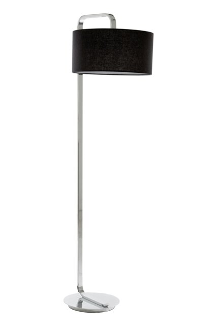 Orsina Leyna Chrome Base Floor Lamp
