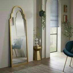 Casablanca Leaner Mirror Gold H 170cm X L 60cm x W 4cm 1
