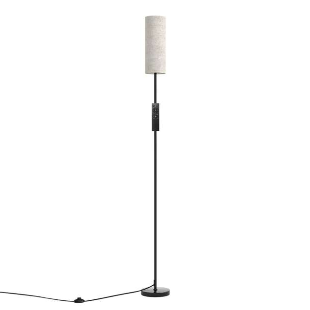 Emitto LED Floor Lamp Dimmable with Remote and Foot Switch Bulb Included