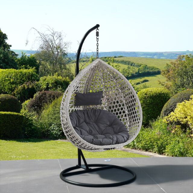Abingdon Hanging Swing Single Egg Pod Chair