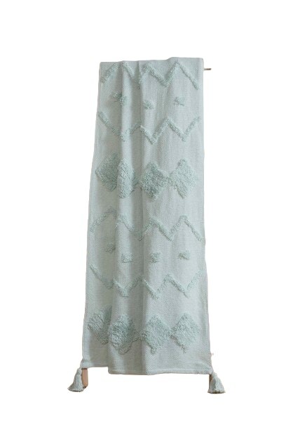 Juniper Tufted Cotton Throw