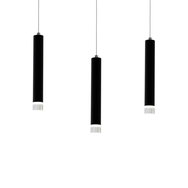 Milagro Pendant Lamp Carbon 3X5W Led Black