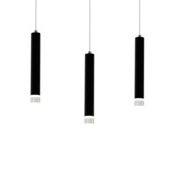 Milagro Pendant Lamp Carbon 3X5W Led Black