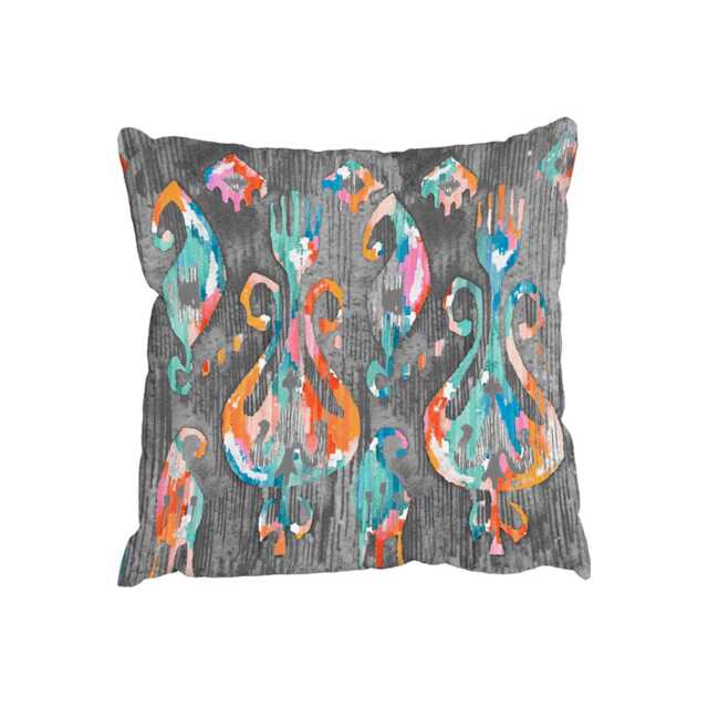 Cushions - Trendy tribal pattern in watercolour style (Cushion) Multi
