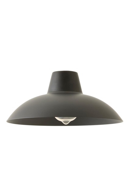 ValueLights Civic Matte Black Easy Fit Ceiling Pendant Shade Black