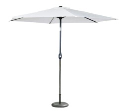 Giardino 2.7m Round Garden Parasol Cream Cream