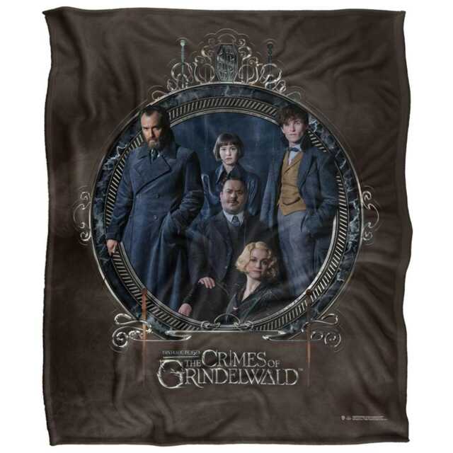 Fantastic Beasts: The Crimes of Grindelwald Movie Poster Blanket - Multicoloured - One Size