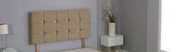 "Mink Plush Velvet Cube Headboard Multi 3FT Single 20""inch Headboard"