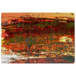Red Branches Rug Multi