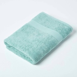 Homescapes Turkish Cotton Bath Towel - Sea Green Green Bath towel