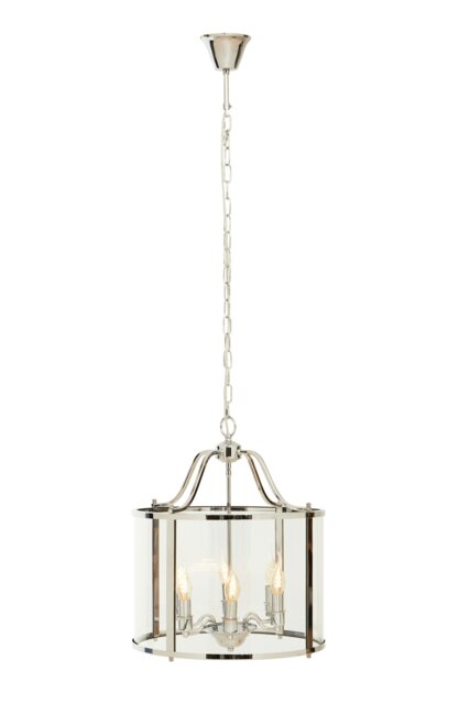 Orsina 6 Bulb Chrome Pendant Light