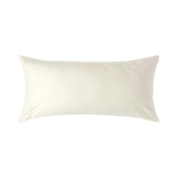 Homescapes Cream European Size Egyptian Cotton Pillowcase 1000 TC - 40 x 80 cm