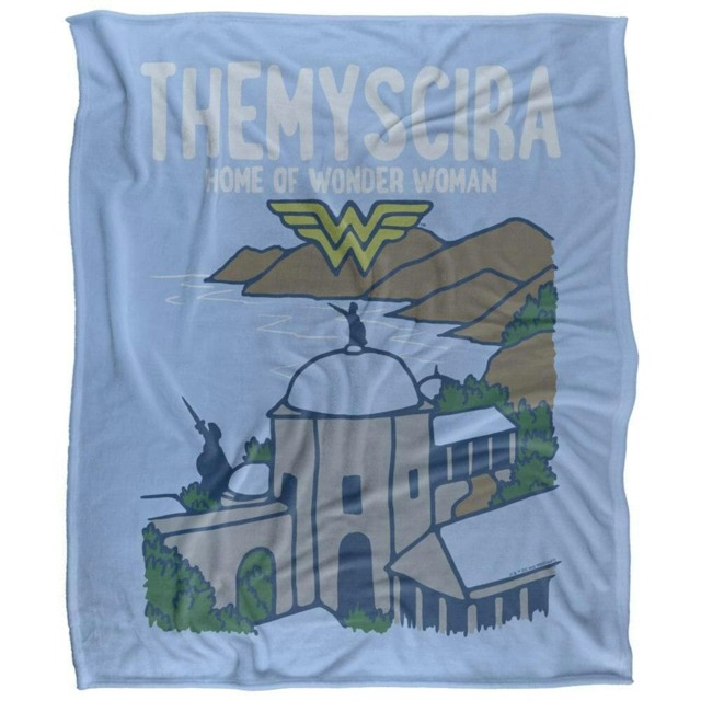 Wonder Woman Themyscira Blanket - Multicoloured - One Size