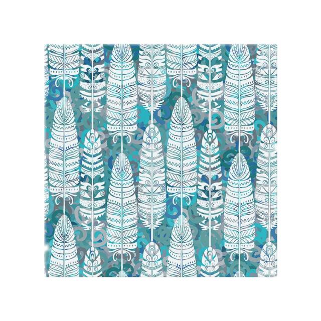 Tribal Art Animal Splash Back White