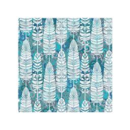 Tribal Art Animal Splash Back White