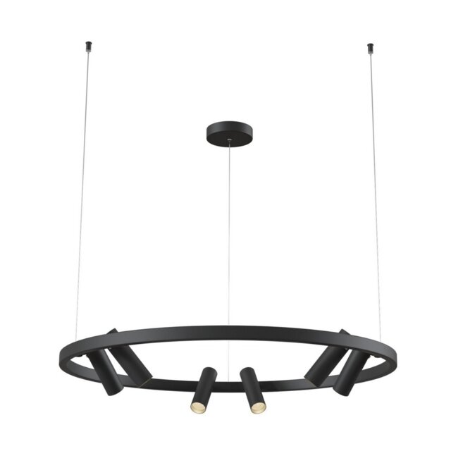 Satellite Integrated LED Ceiling Pendant Lamp Black