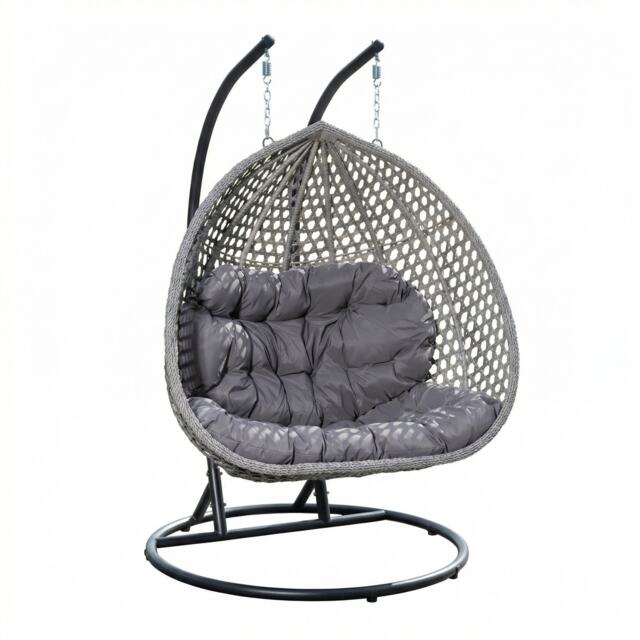 Oakley Double Swing Egg Pod Chair
