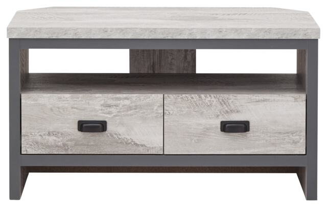 Boston Corner TV Unit Grey Grey