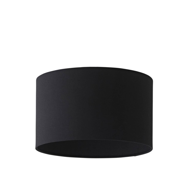 ValueLights Reni Black Fabric Small Shade Black