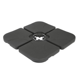 TANTALUS Parasol Base 50cm In Black