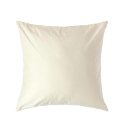Homescapes Cream European Size Egyptian Cotton Pillowcase 1000 TC - 60 x 60 cm Cream