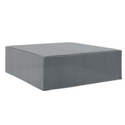 Outsunny 205x192cm Outdoor Garden Furniture Protective Cover Water UV Resistant Grey Grey 225cm x 210cm x 70cm