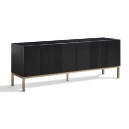Frank Olsen Furniture Iona 1500 TV Cabinet Black Black 1