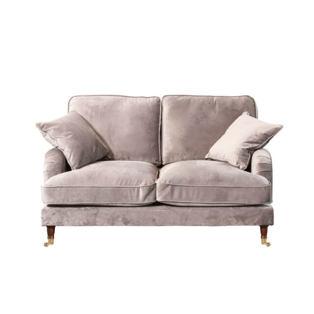 Mackenzie 2 Seat Sofa - Silver
