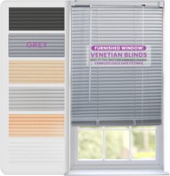 PVC Venetian Blinds 25mm Slats Waterproof, Easy Clean