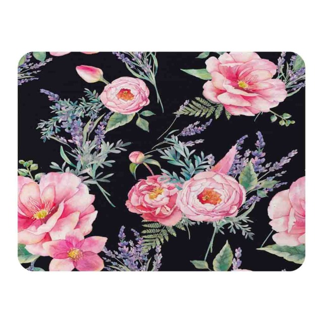 Watercolour Painting Of Flowers Blanket Multi