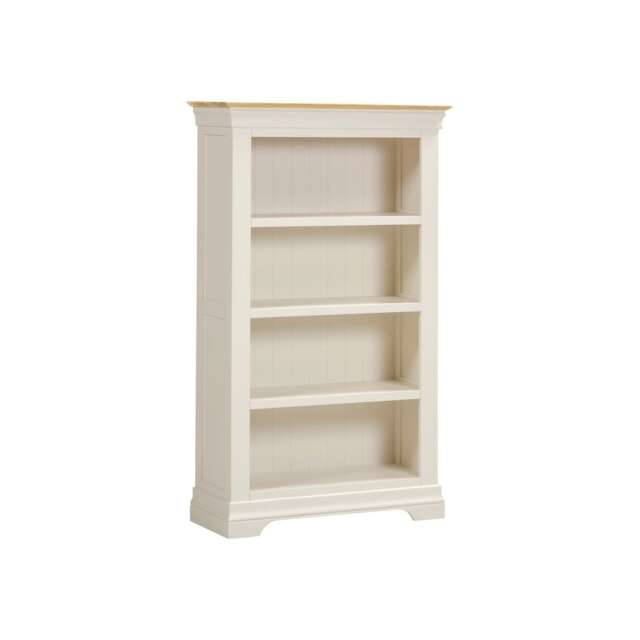 Bordeaux Bookcase - L33 x W89 x H150 cm - Ivory - Oak