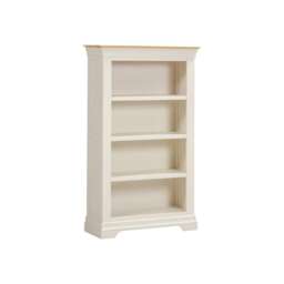Bordeaux Bookcase - L33 x W89 x H150 cm - Ivory - Oak