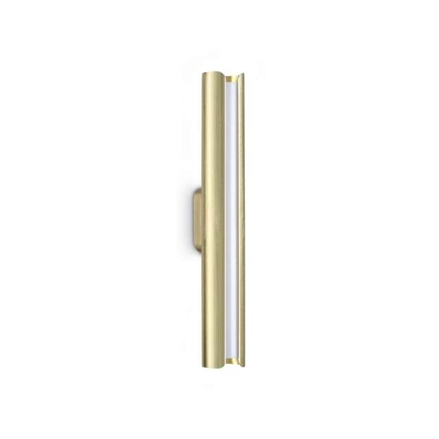 Dorica Integrated LED Wall Lamp Brass 930lm 3000K