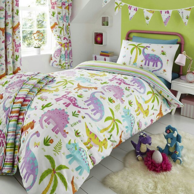 Daisy Dino Single Bedding