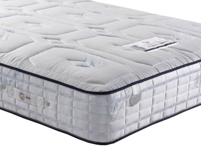 Sareer Pocketo 2000 Pocket Sprung Memory Foam Mattress 2FT6 White Small Single