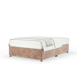 Super Ortho Orthopaedic Mink Chenille Divan Set Double