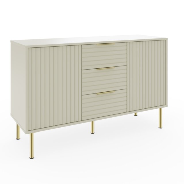 Nervata Sideboard Cream Ivory