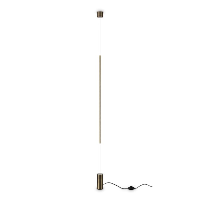 FILO Integrated LED Pendant Ceiling Light Brass, 3000K, Non-Dim
