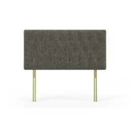 Lona Slate Grey Linen Headboard Super King Multi
