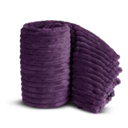 Velosso Super Soft Chunky Cord Blanket Throw