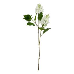 Hill Interiors The Natural Garden Collection White Lilac Artificial Flower - White - One Size