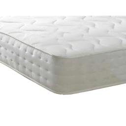 Sleep-Fusion Hybrid Mattress - 20cm Deep, Plush Feel, Cooltouch+ Breathable White Small Single