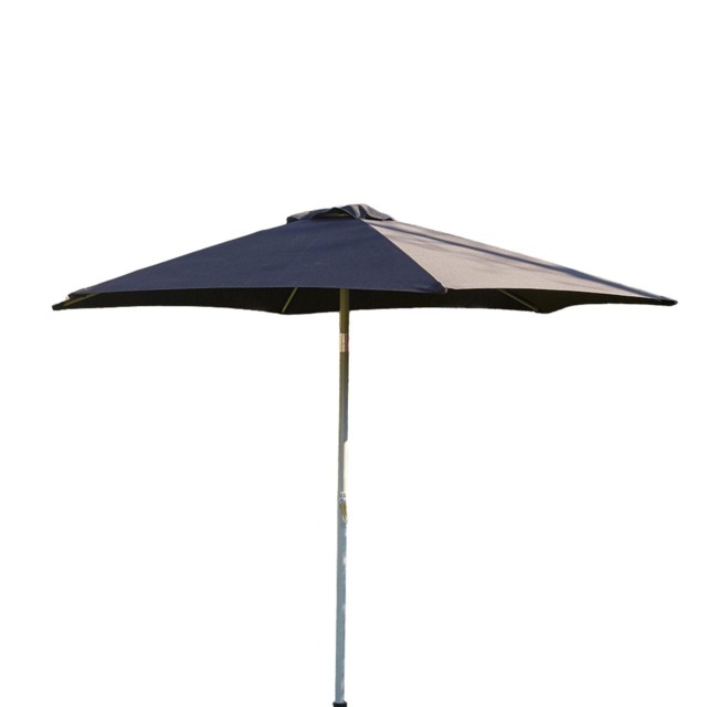 Garden Parasol 2.7 Metre Patio Shade Rust Proof Aluminium Pole Crank Tilt Black