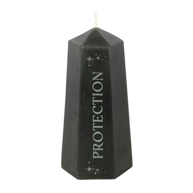 Something Different Protection Crystal Candle - Black - One Size Black One Size