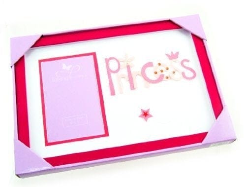"More Than Words 3D Letter 6"" x 4"" Photo Frame ""Princess"""