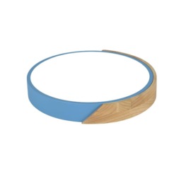 LED Blue Ceiling Light 24W Modern Cool Light Flush Mount 30 cm