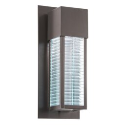 Sorel 1 Light Outdoor Wall Lantern Bronze IP44, GU10