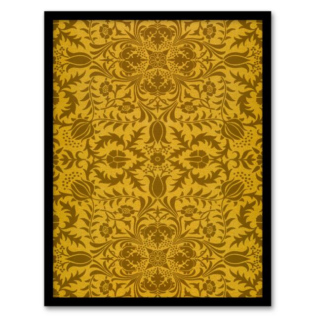 William Morris Framed Wall Art Print Floral Vine Filigree Pattern Home Décor